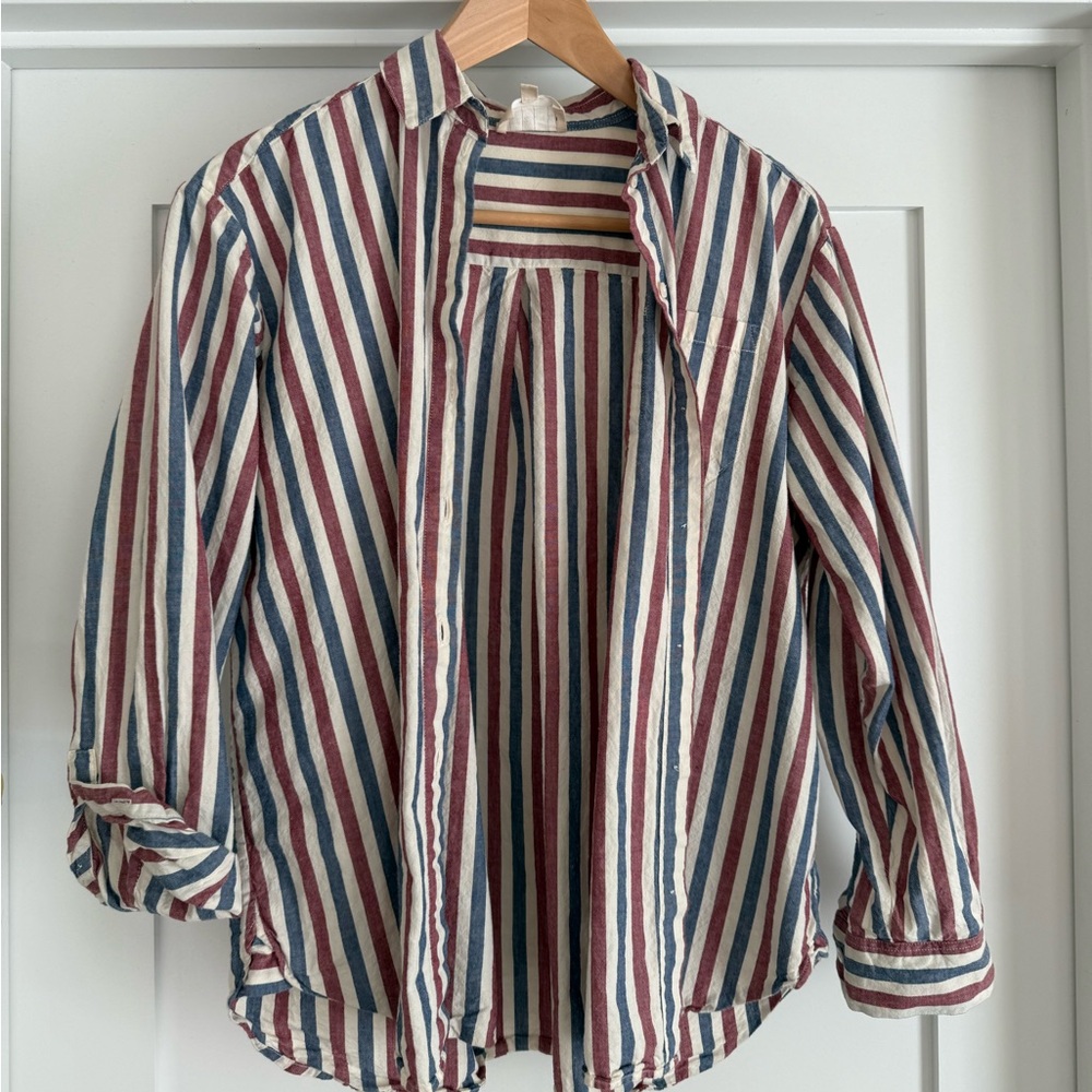 Sézane Max Shirt - striped XS/32